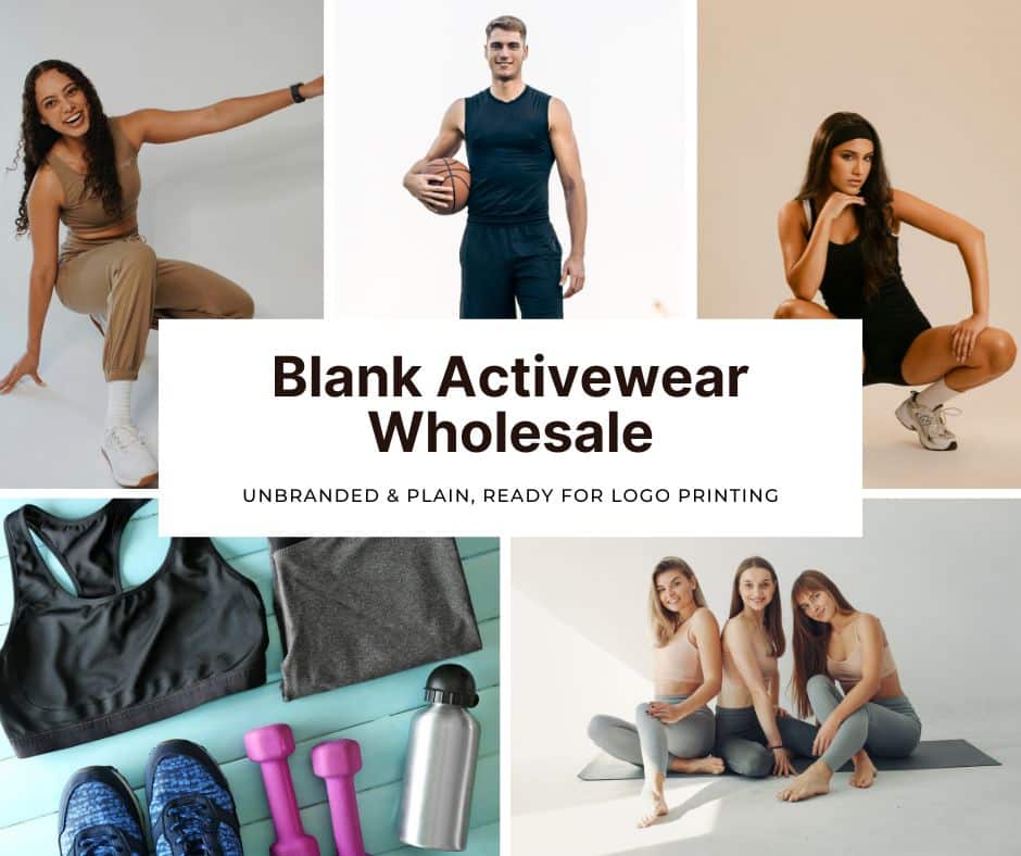 Blank activewear wholesale from China to Australia